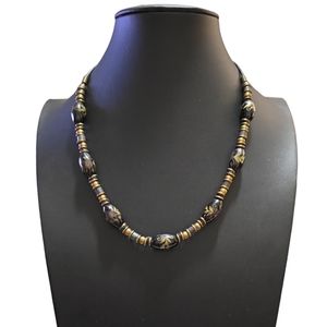 13" Handmade Beaded Necklace Lot 8